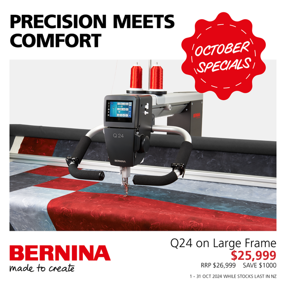 BERNINA Q24 on PRO Frame: Small - Classic - Large