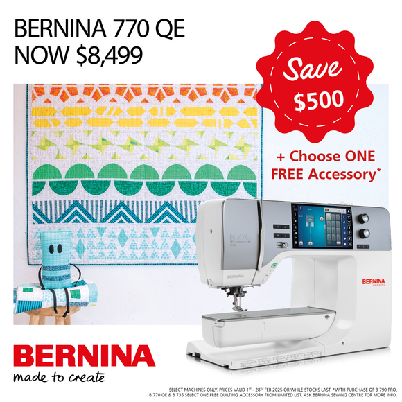 BERNINA 770 QE PLUS